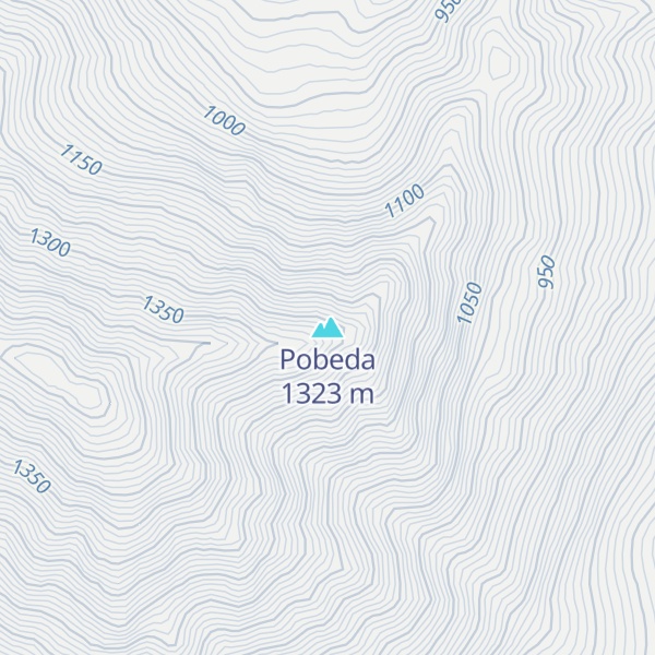 Map of Pobeda