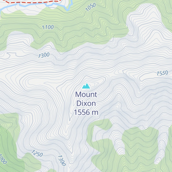 Map of Mount Dixon