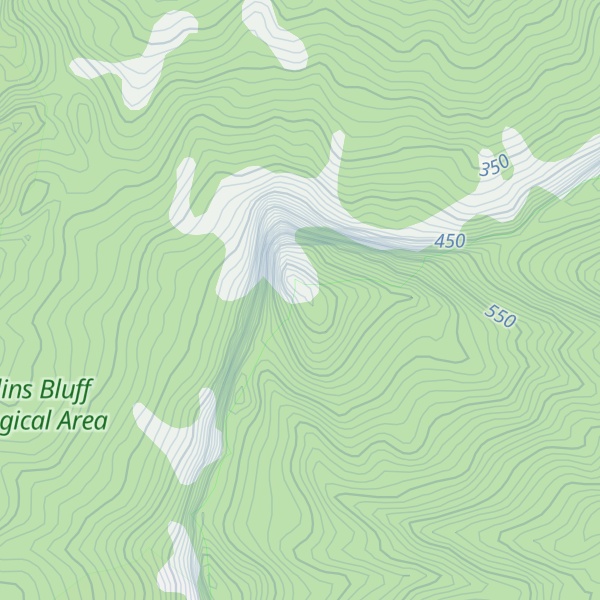 Map of Berlins Bluff