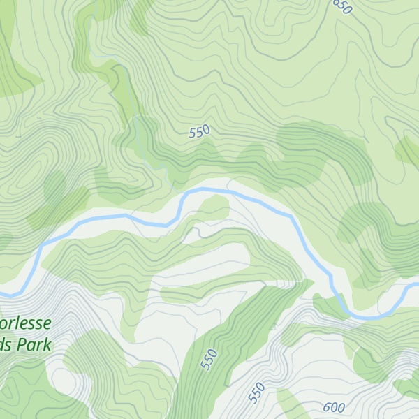 Map of Broken River Hut