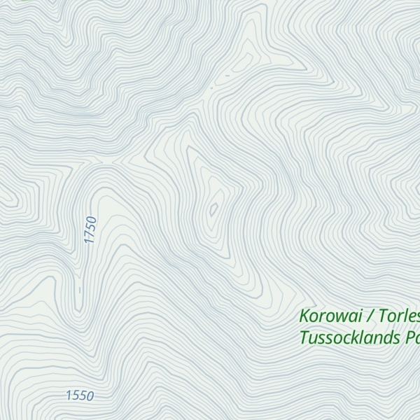 Map of Otarama Peak