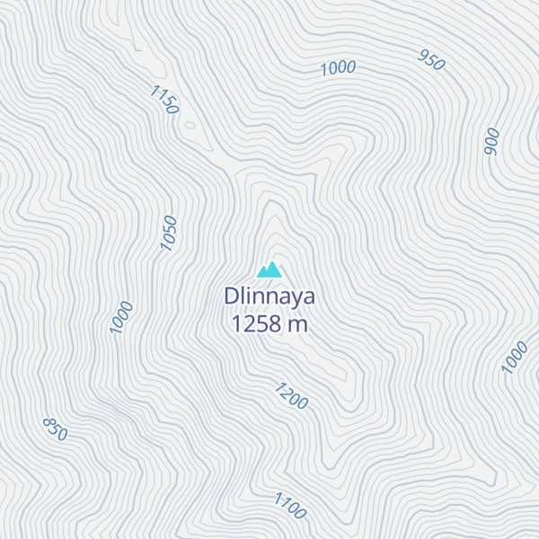 Map of Dlinnaya