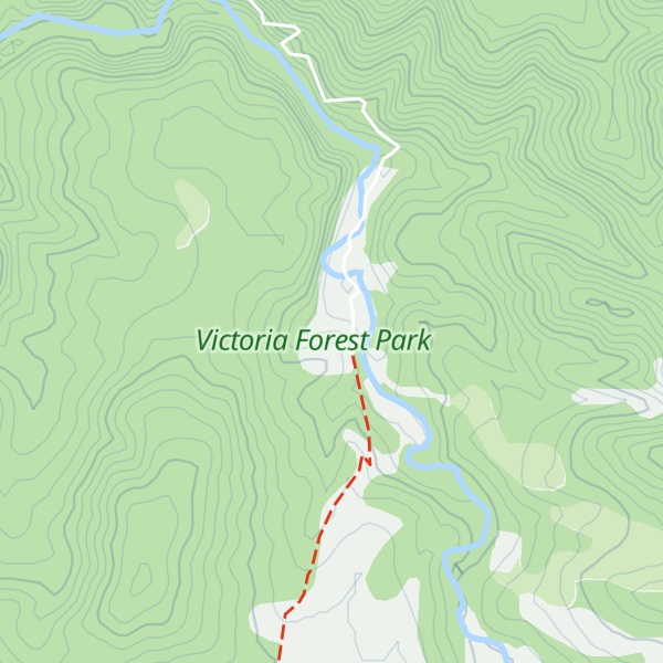 Map of Big River Hut
