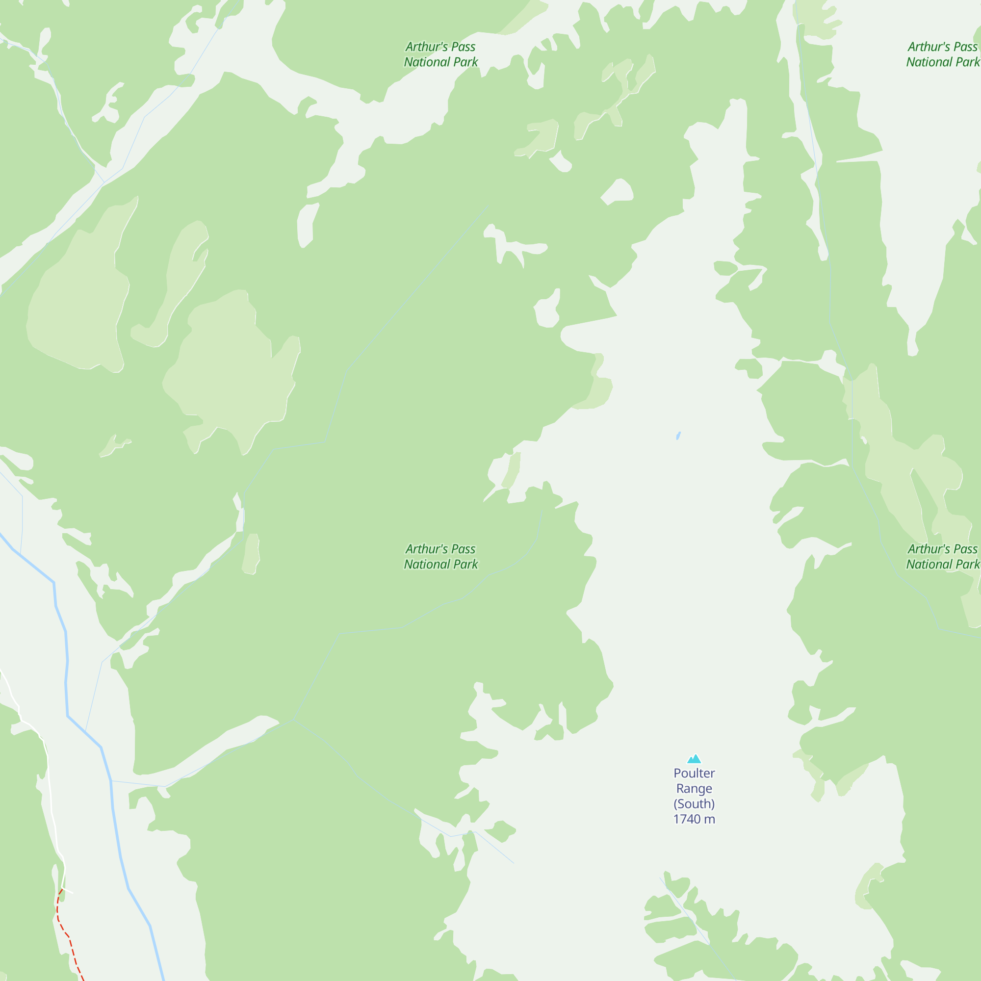 Ranger Bivouac map