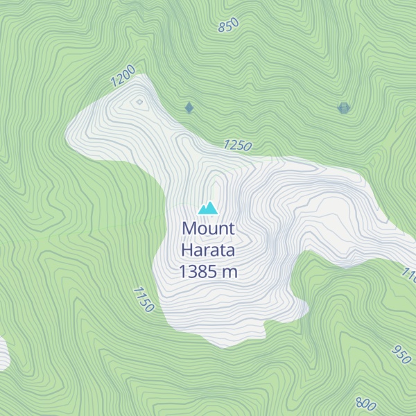 Map of Mount Harata