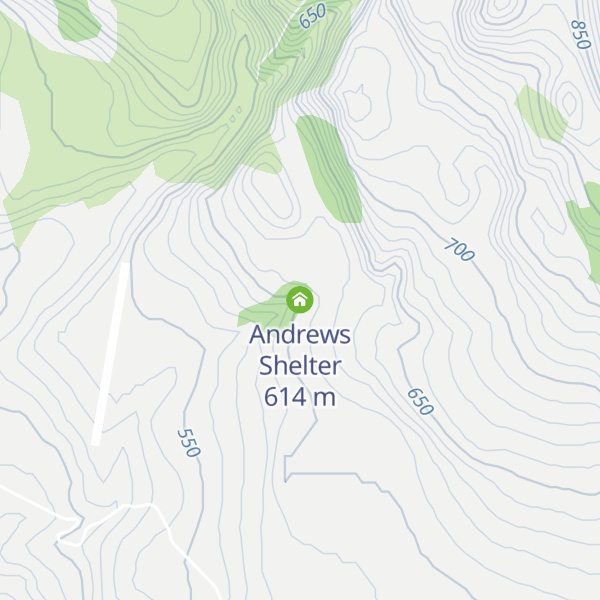 Map of Andrews Shelter
