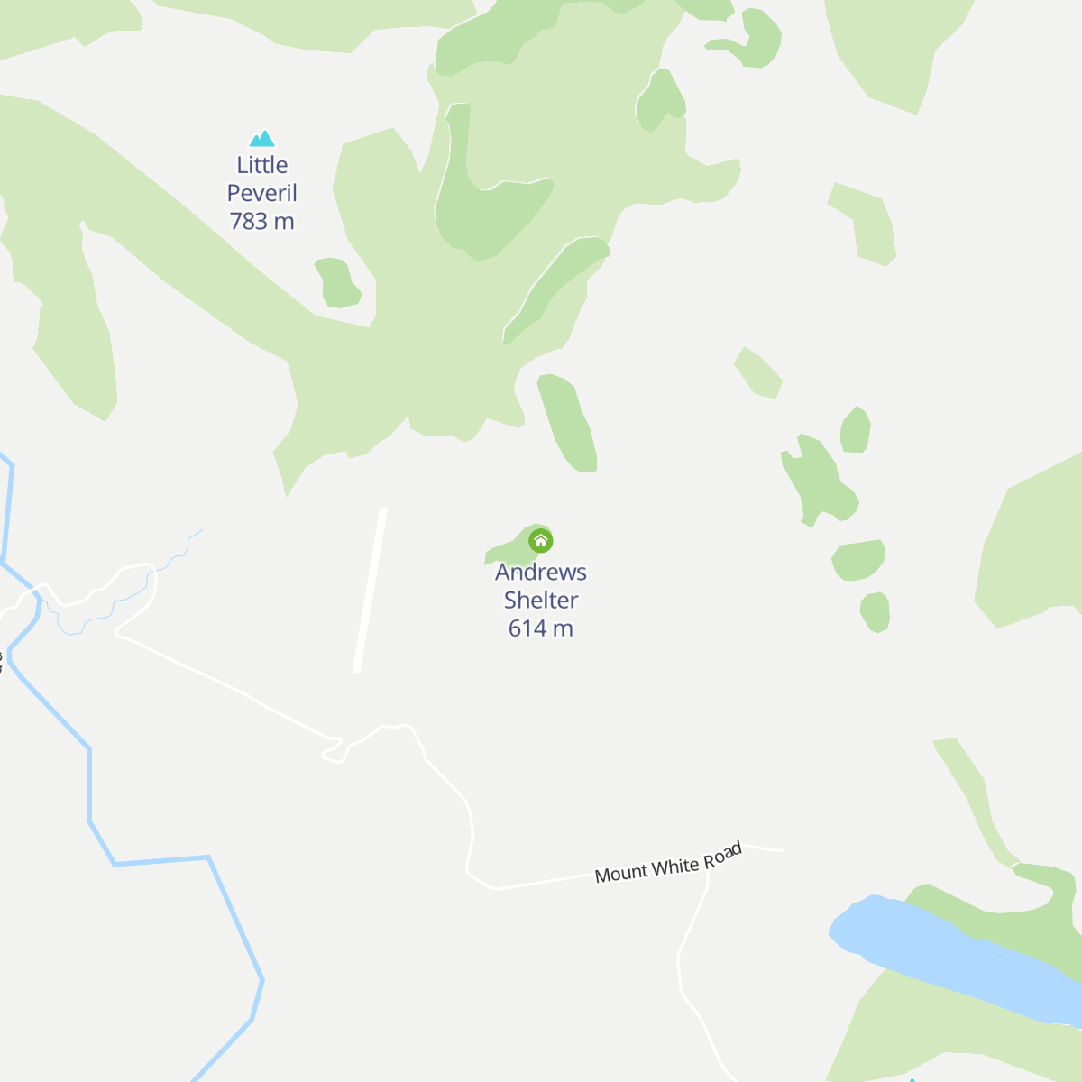 Andrews Shelter map