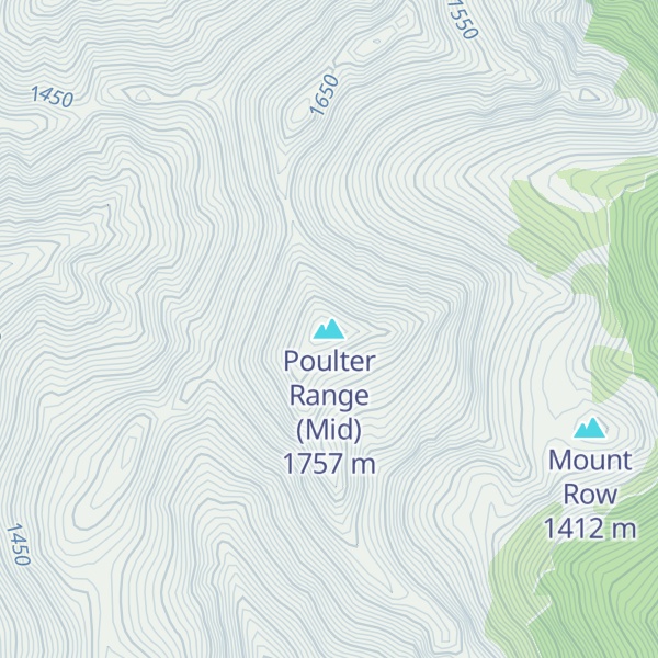Map of Poulter Range (Mid)