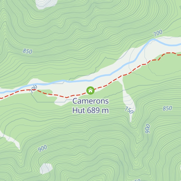 Map of Camerons Hut