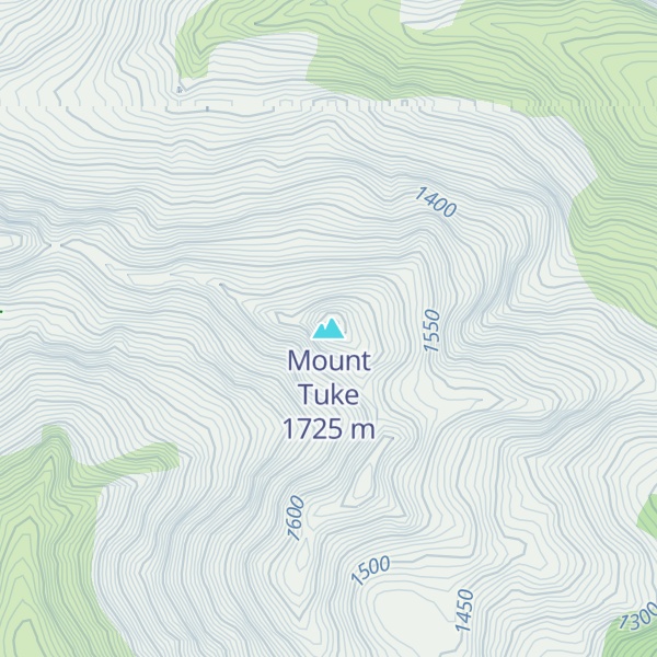Map of Mount Tuke