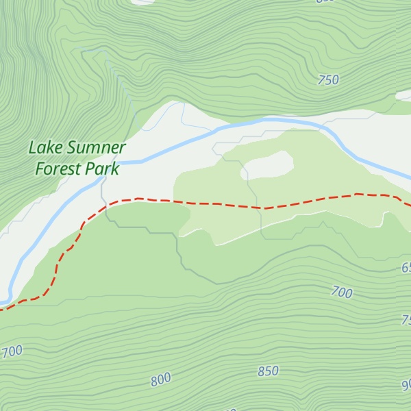 Map of Hurunui No 3 Hut