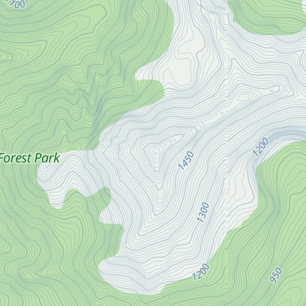 Map of Conical Hill