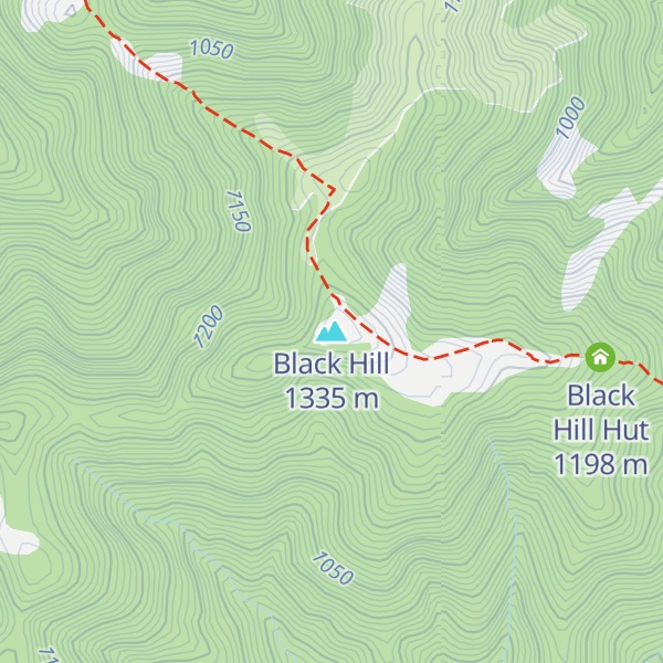 Map of Black Hill