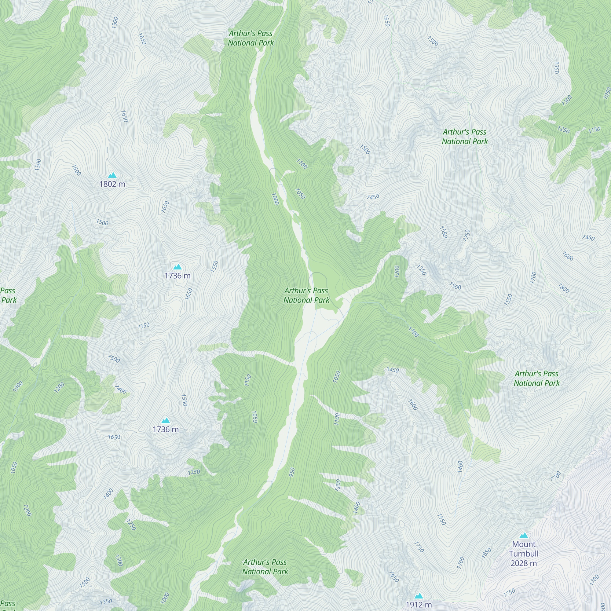 Candlesticks Bivouac map