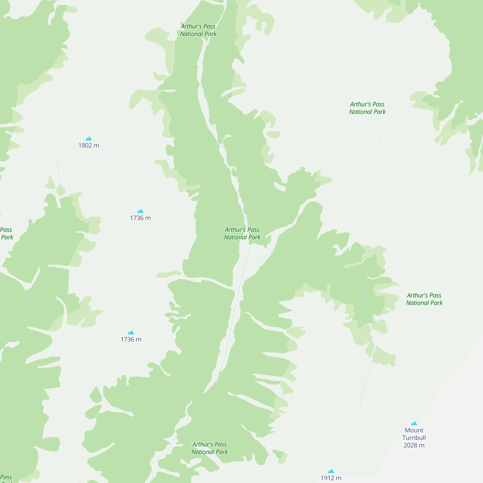 Candlesticks Bivouac map
