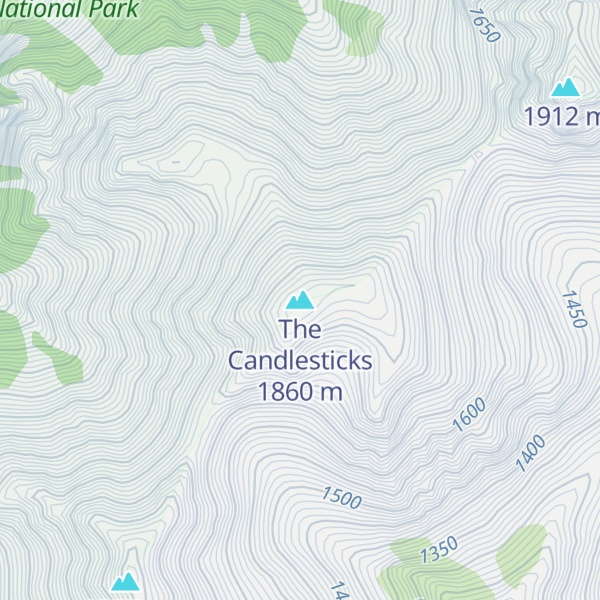 Map of The Candlesticks