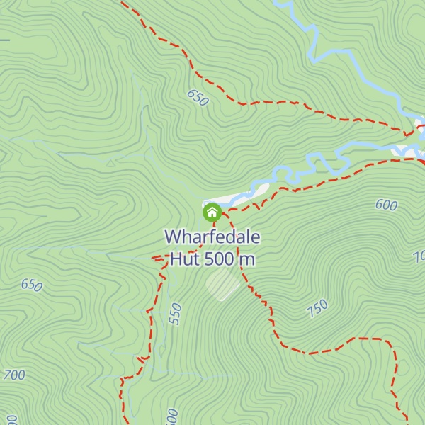 Map of Wharfedale Hut