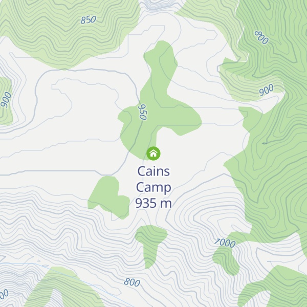 Map of Cains Camp