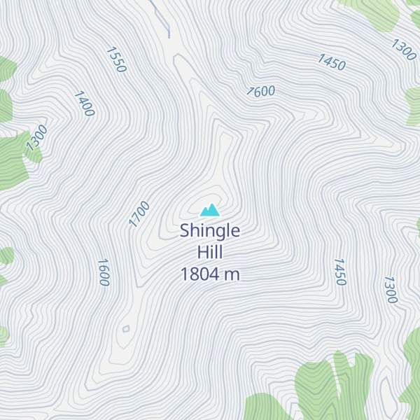 Map of Shingle Hill