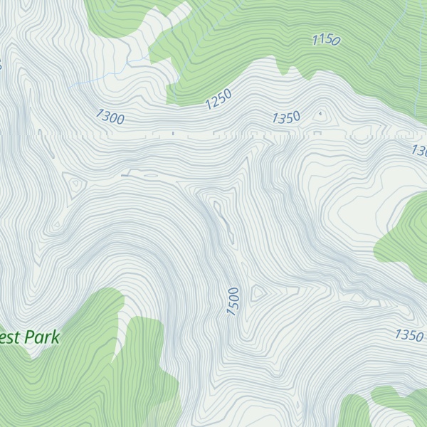 Map of Mount Kemp