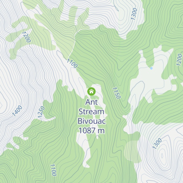 Map of Ant Stream Bivouac