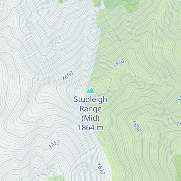 Map of Studleigh Range (Mid)