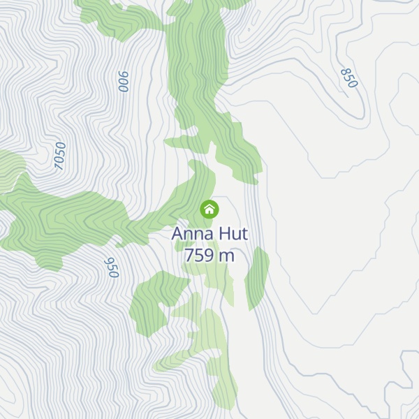 Map of Anna Hut