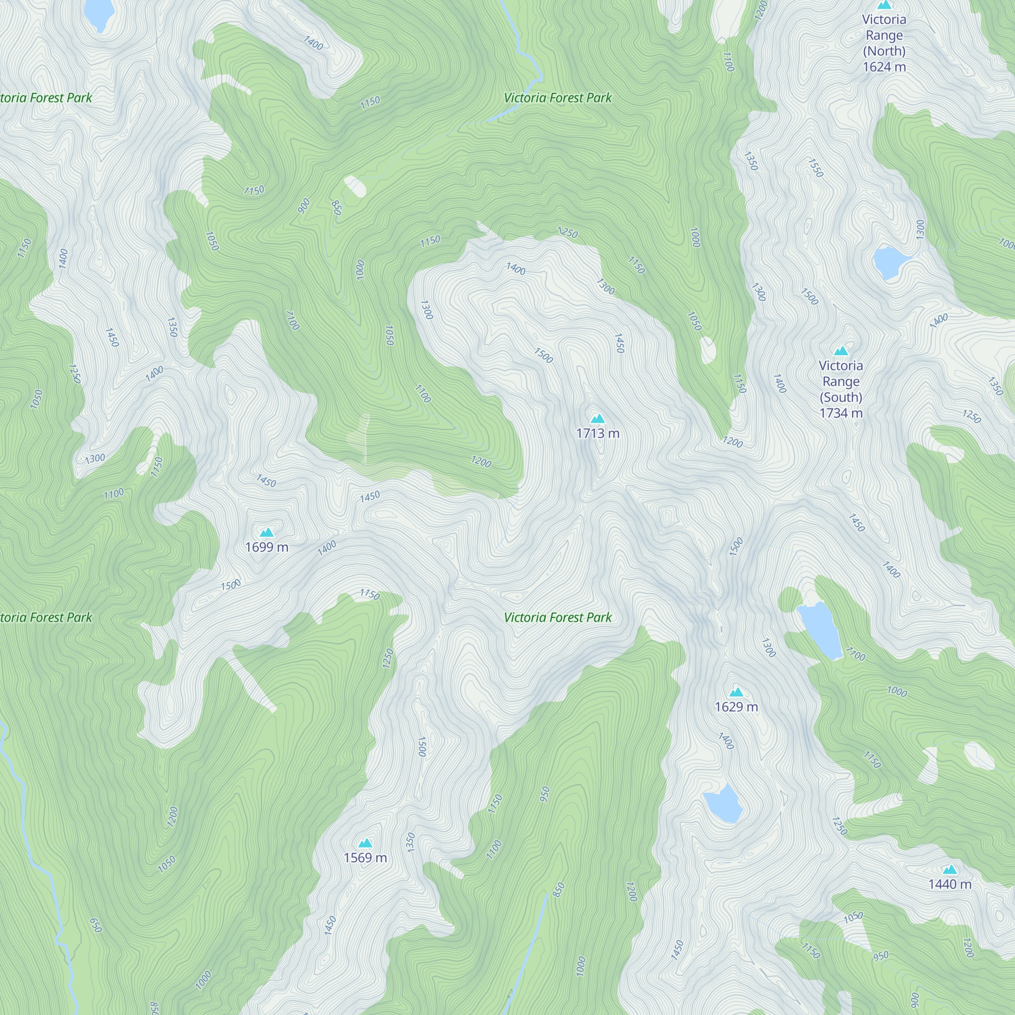 Top Waitahu Bivouac map