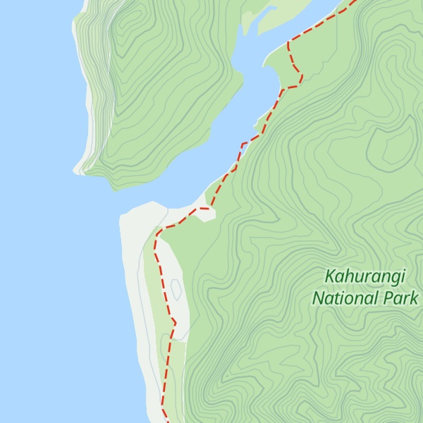 Map of Heaphy Hut