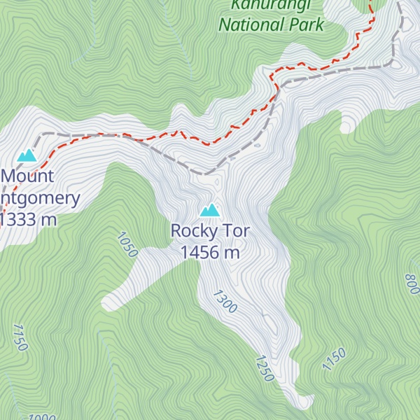 Map of Rocky Tor