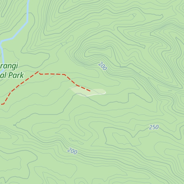 Map of Adams Flat Hut