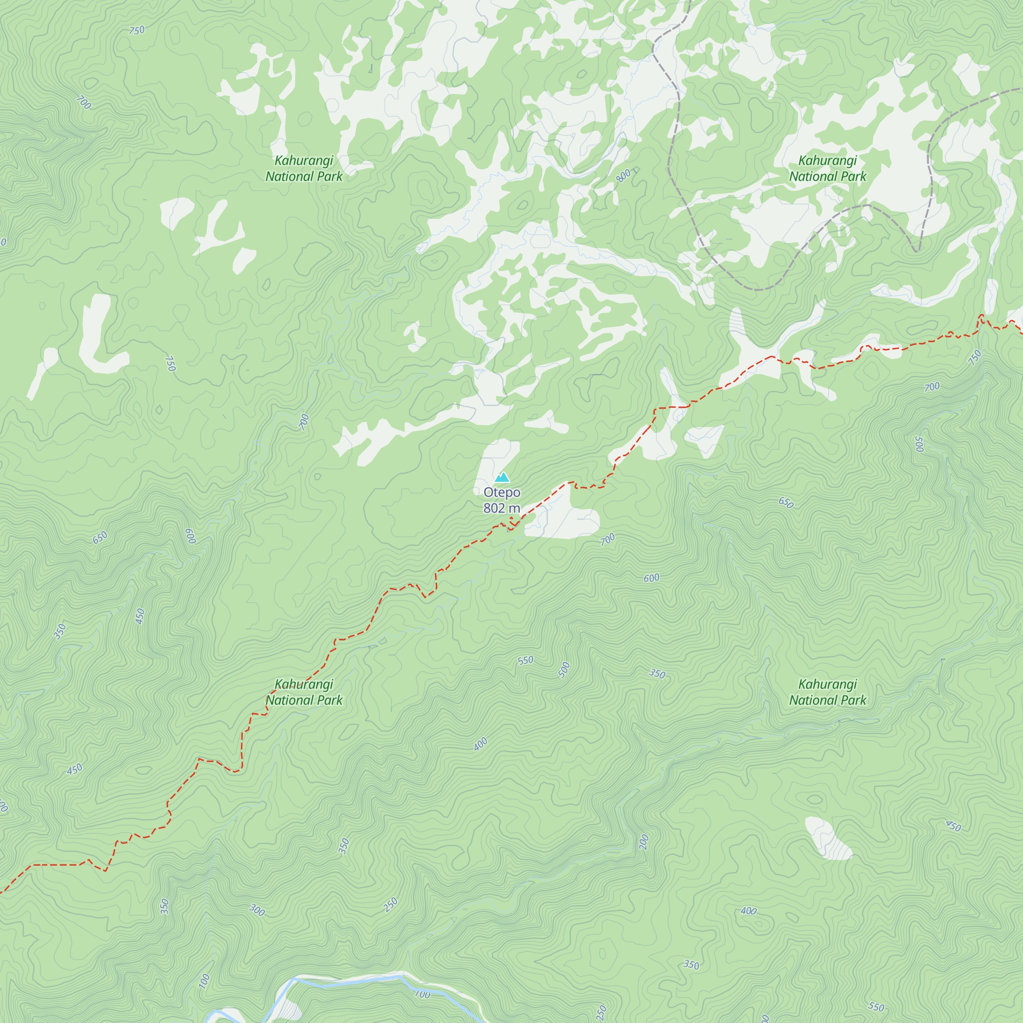 Mackay Wardens Hut map