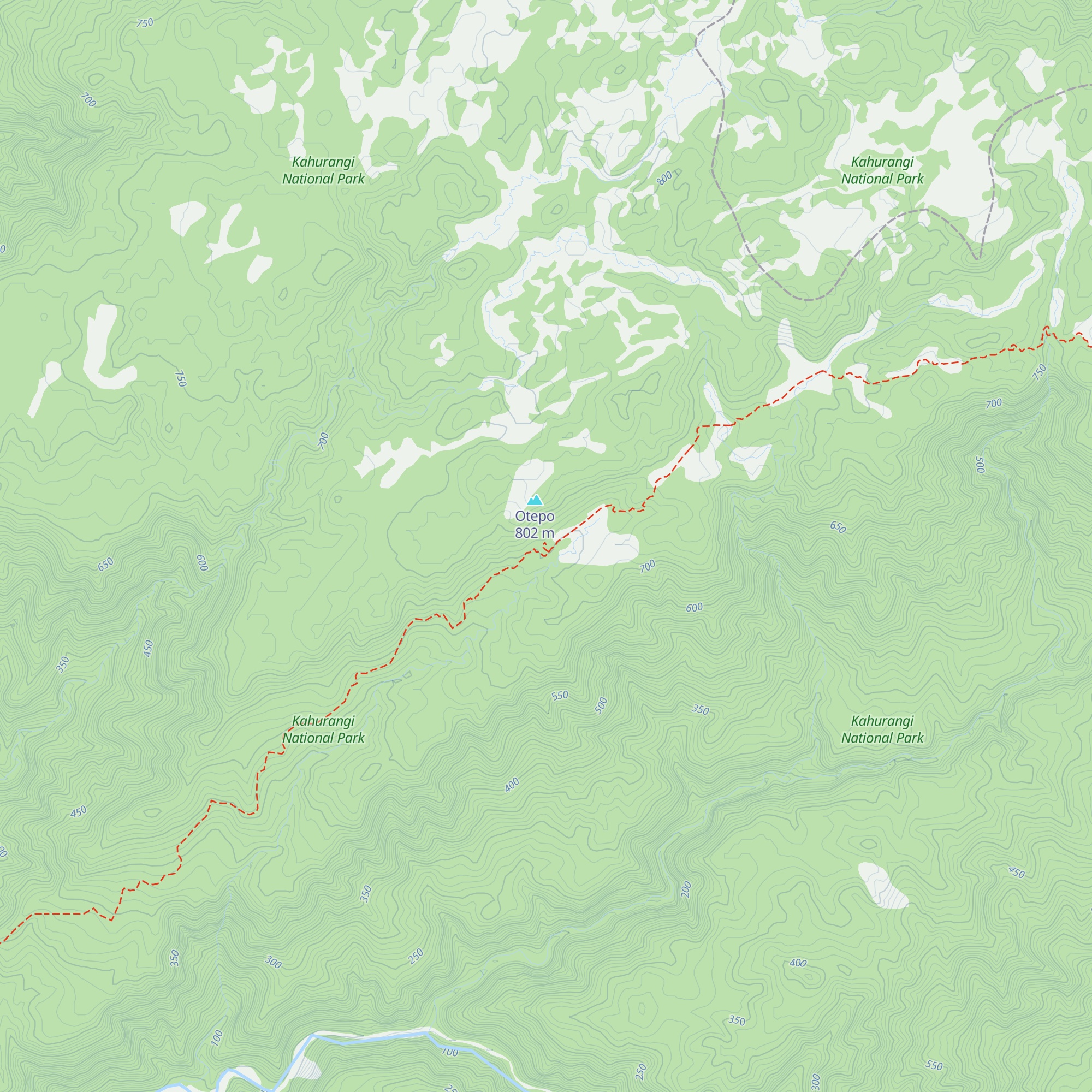 James Mackay Hut map