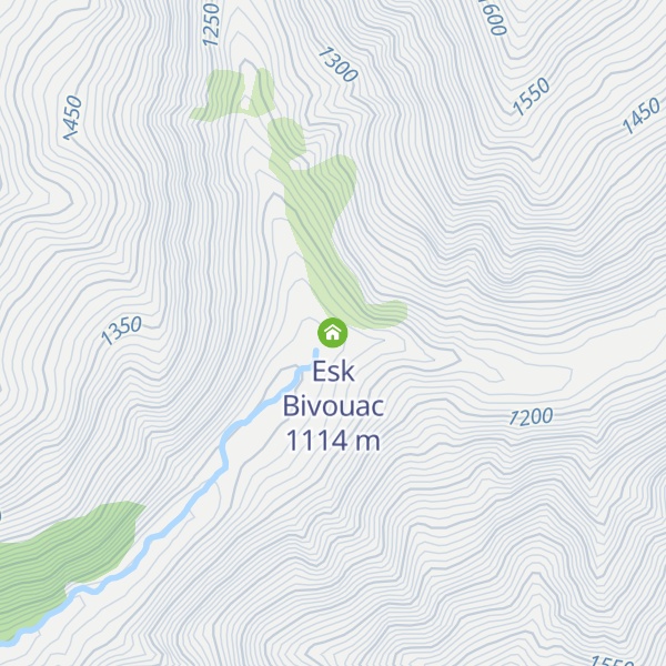 Map of Esk Bivouac