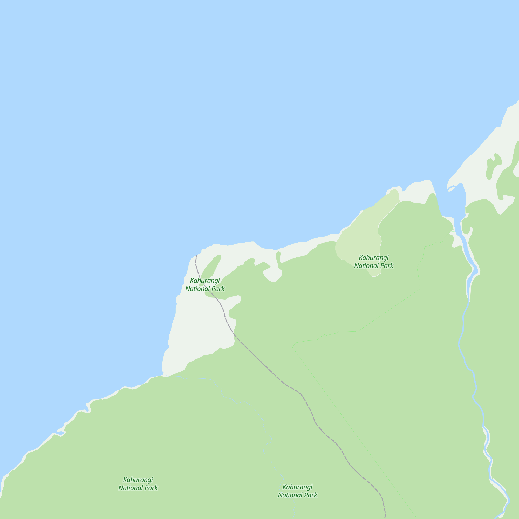 Kahurangi Keepers House map