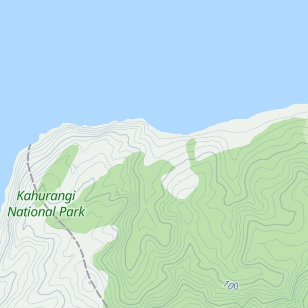 Map of Kahurangi Keepers House