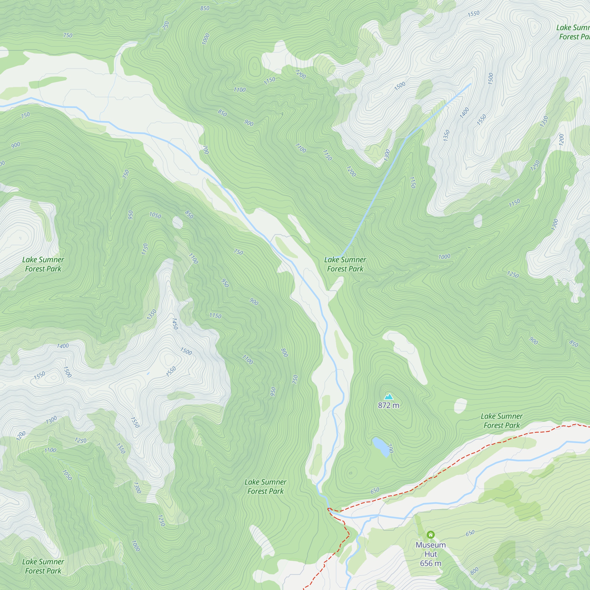 Saint Jacob's Hut map