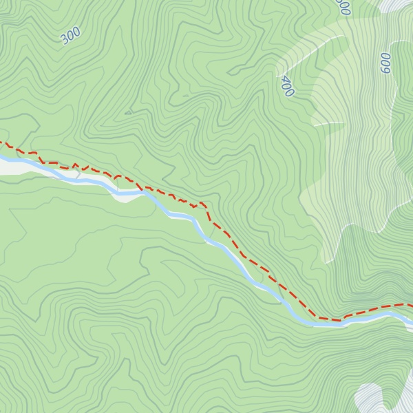 Map of Belltown Manunui Hut