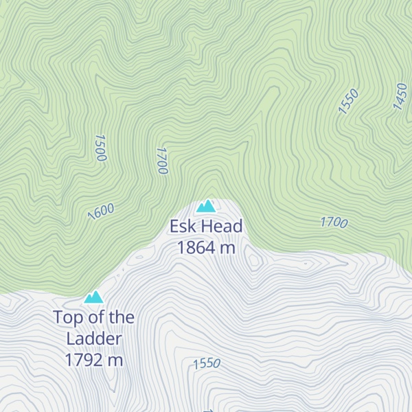 Map of Esk Head