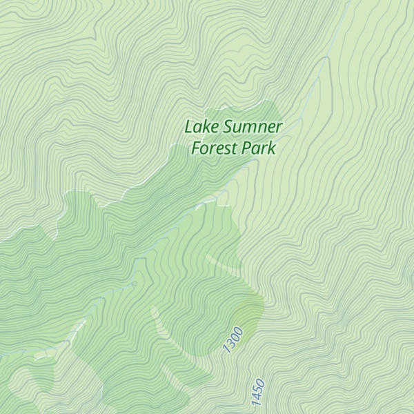 Map of Evangaline Bivvy