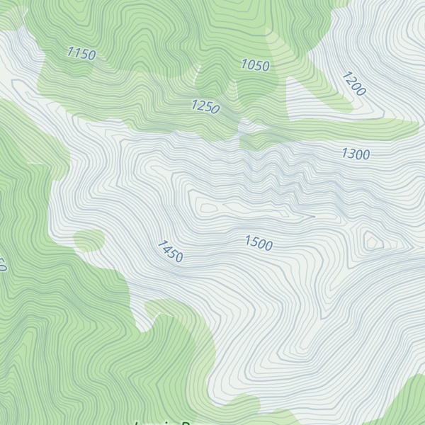 Map of Mount Mueller