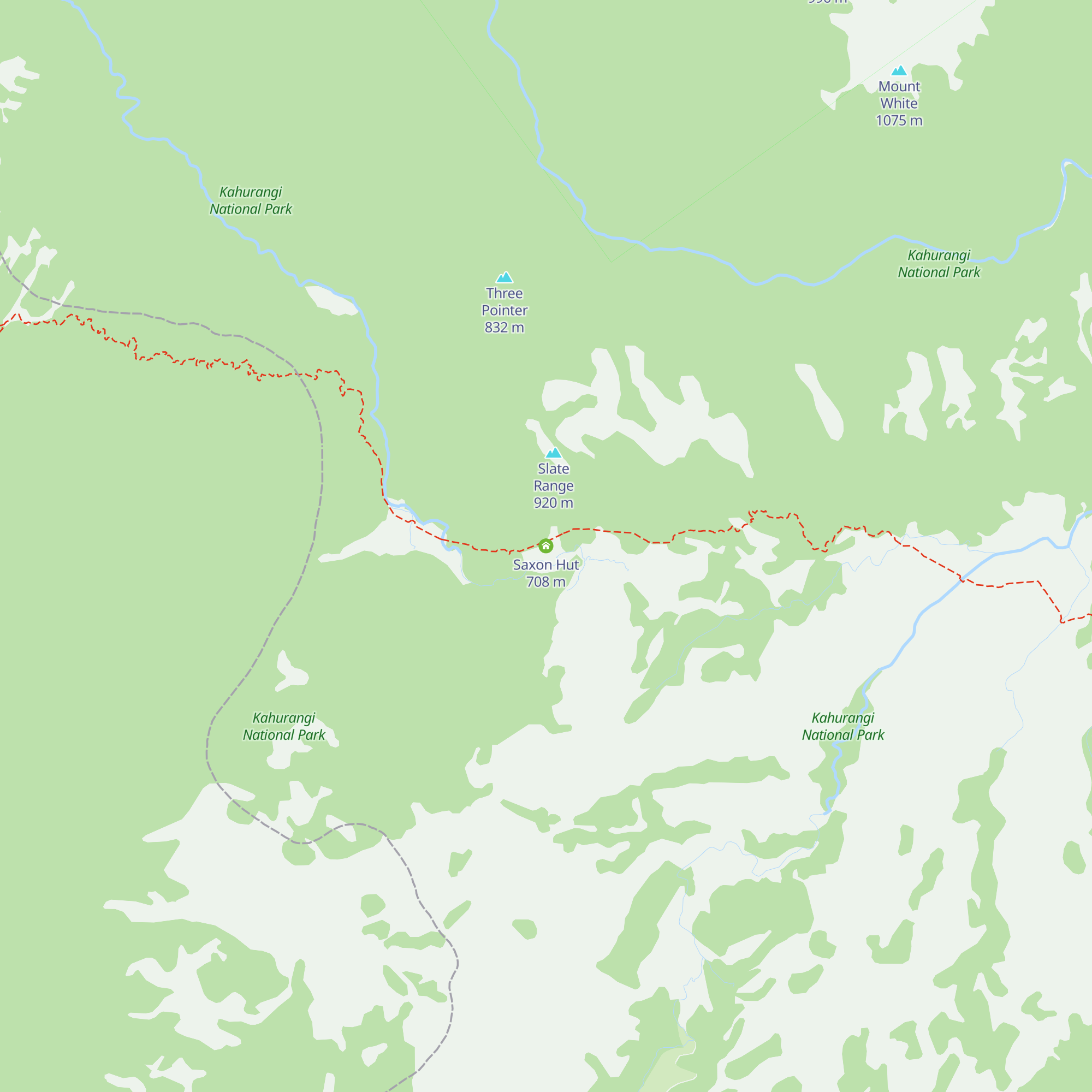 Saxon Hut map