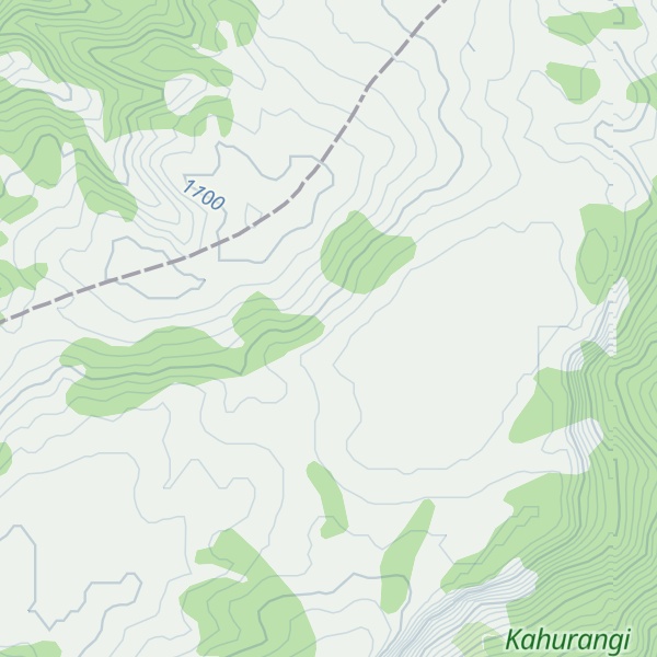 Map of Poor Pete's Hut