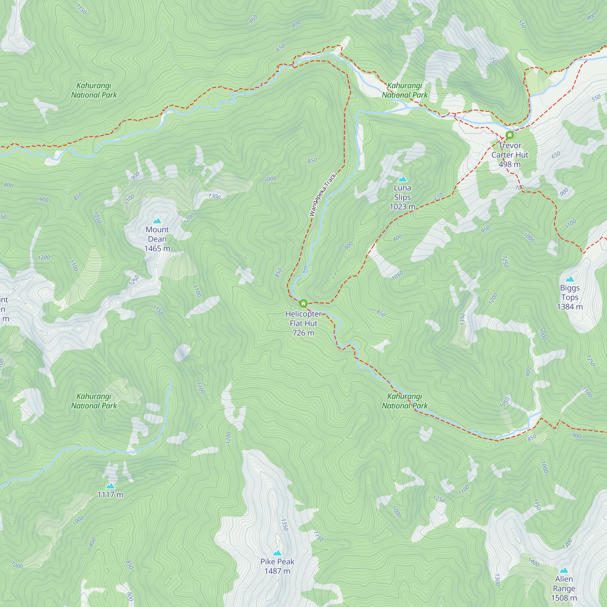 Helicopter Flat Hut map