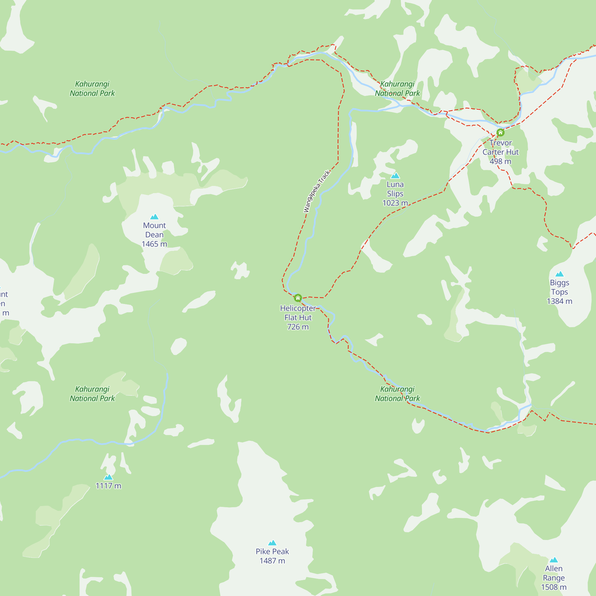 Helicopter Flat Hut map