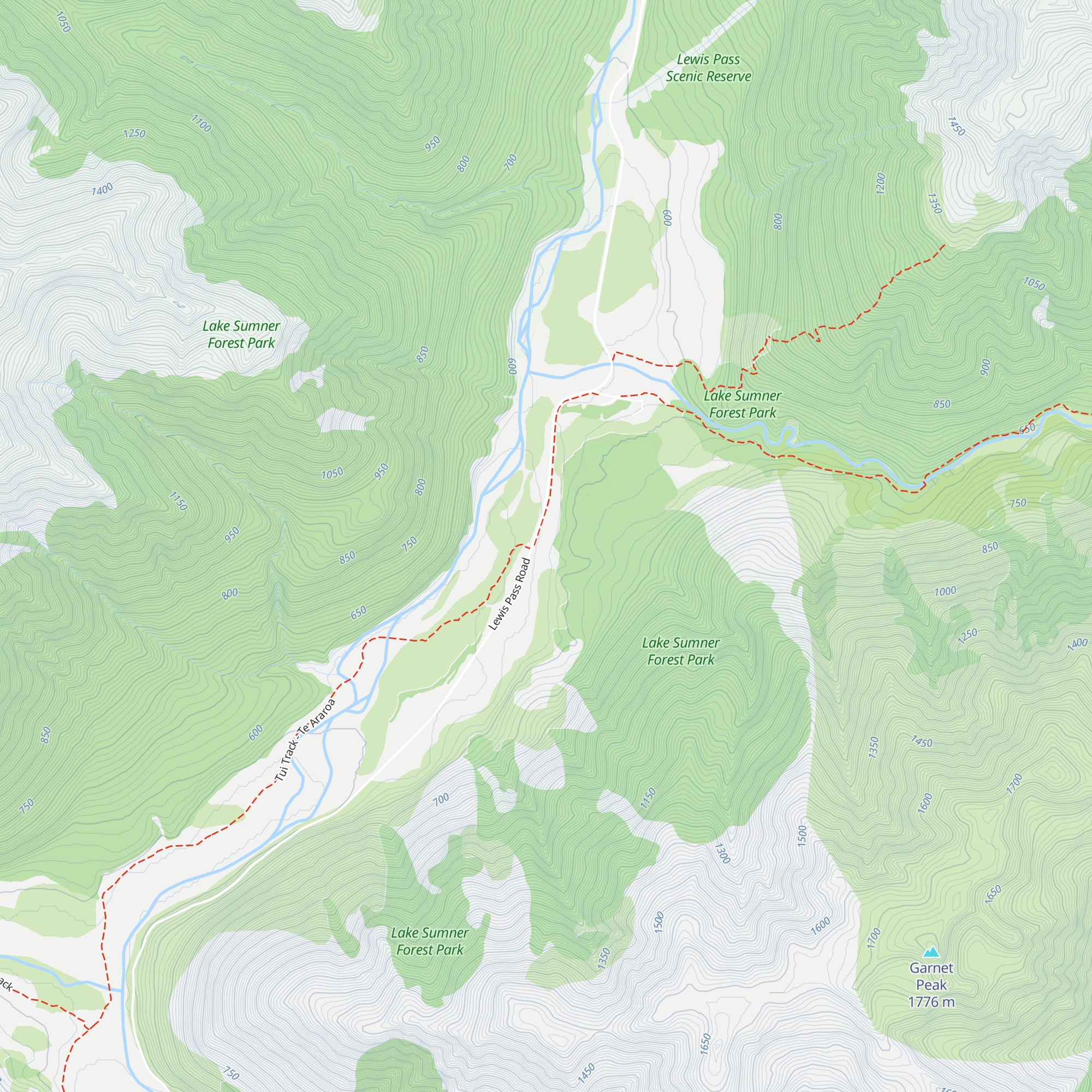 Boyle Base Hut map