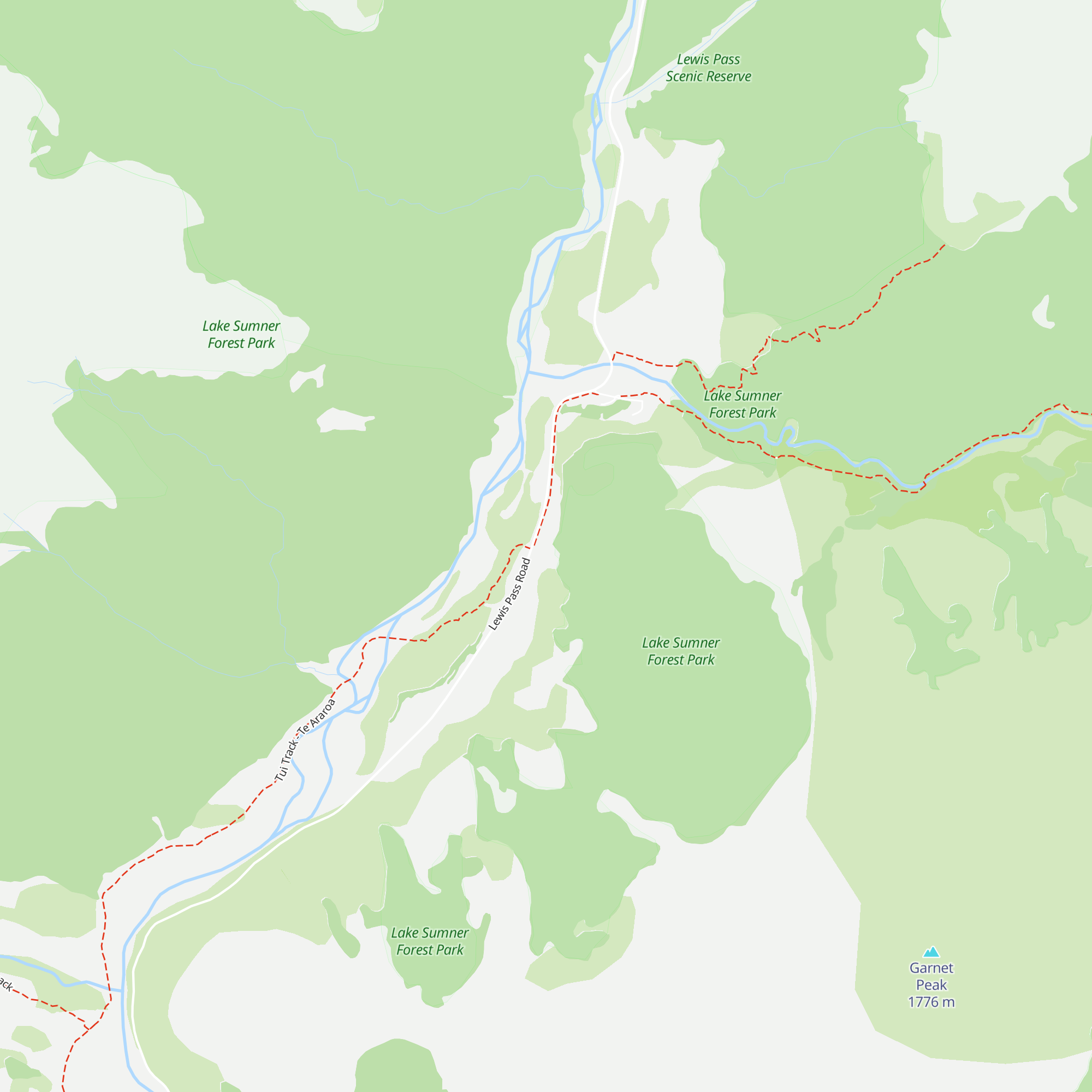 Boyle Base Hut map