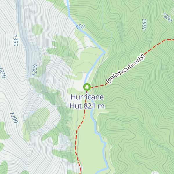 Map of Hurricane Hut