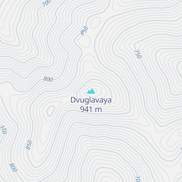 Map of Dvuglavaya