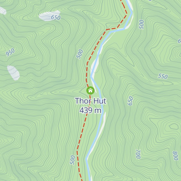 Map of Thor Hut